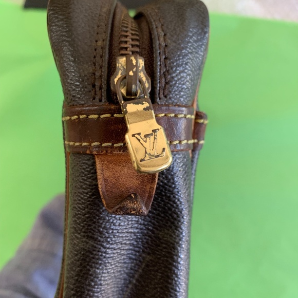 💥Louis Vuitton MONOGRAM LEATHER CLUTCH VINTAGE💥SPECIAL AUCTION TONIGHT‼️ - Picture 10 of 13